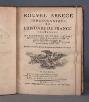 HENAULT, Ch. J.: Aregue Chronologieque de L´Histoire de France. Paris. 1752,