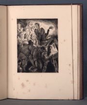 GOETHE, Johann Wolfgang Von: LE LIVRE CONTIENT LA MALHEURESE HISTOIRE DU COTEUR FAUST, Traduit par Gerard de Nerval. 1 V