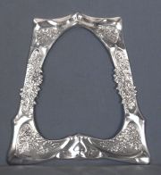 Espejo Art Nouveau de metal