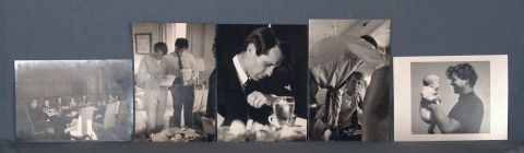 Lote de ocho fotos sobre la familia Kennedy. Entre ellos Joseph, Rose, Bob, etc.