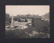 Moody, Plaza 25 de Mayo, Buenos Aires, circa 1890. Vista a la Casa de Gobierno.