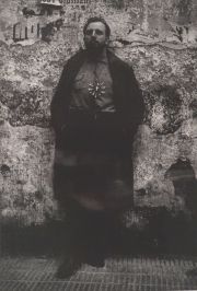 Sameer Makarius, El pintor Greco, fotografía original firmada al dorso. Impresión posterior.