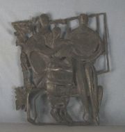 NAUM KNOPP, 'Sagrada Familia', bronce.