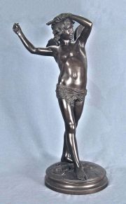 MOREAU VAUTHIER, A. Cupido, bronce.