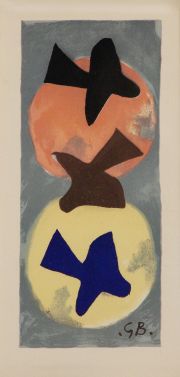 BRAQUE, litografas color 1959 (verticales)