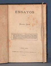 CANE, Miguel: ENSAYOS, 1 Vol.
