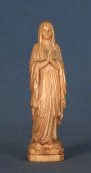 Virgen orando, talla de marfil