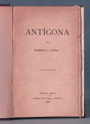 PAYRO, Roberto J.: ANTIGONA, 1 Vol.