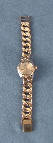 Reloj pulsera Rolex de acero dorado