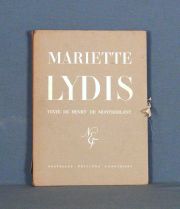 MONTHERLANT, Henry DE. Mariette Lydis. Nouvelle edición francesa 1949