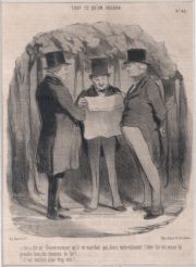 Daumier. Personajes, grabados