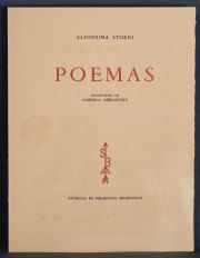 STORNI, Alfonsina. Poemas, SBA, 5 aguafuertes Gabriela Aberastury