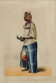 Esclave servante, Galerie Royal de Costumes, grabados