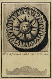Florones, grabados italianos, siglo XVIII