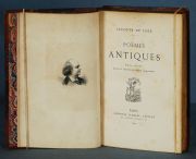 LECONTE DE LISLE, POEMES ANTIQUES. Paris, Alphonse Lemerre, Editeur. 1874.
