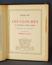 POE, Edgar: LES CLOCHES, Traduit par Serruys. Ilustre par Edmond Dulac. Edition Piazza H. Paris, Edición n ° 273 de una