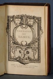 PARNASE DES DAMES. A Paris, Chez Rualt, Librarie. 1773. Tomo I y II. 1 Vol.