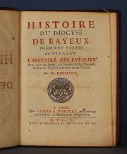 Hermant, J: Histoire du Diocese de Bayeux. (57)