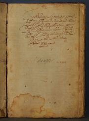 Constituciones Syndall, siglo XVII, pergamino oscuro (130)