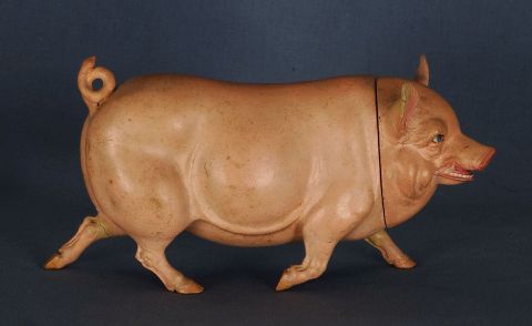 Chancho de papier mache.