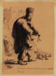 REMBRANDT, seis grabados con inf. al dorso.