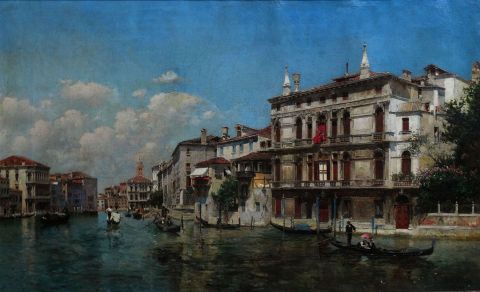 Del Campo 'El gran canal', leo restaurado.