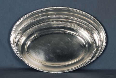 Fuentes oval, metal (3)