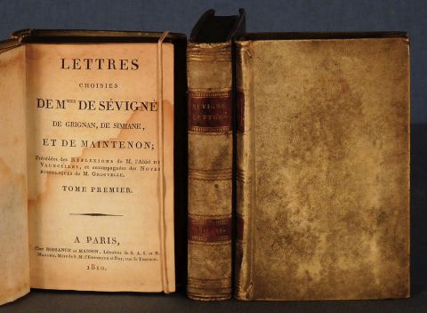 SEVIGNE, Cartes de . Paris 1810. Enc. Pergamino. 3 Vol.