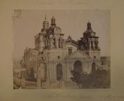 Fotos, Una de la Sociedad Fotográfica Arg. de Aficionados: 'En Ancas' ; y 'Catedral de Córdoba' Circa 1860 con averías