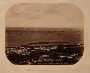 Fotos: Montevideo Tomado desde el Cerro N° 42 y La Fuente, 22 x 17 cm. Circa 1870.