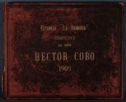 Album 13 fotografías Estancia La Armonia, propiedad del Sr. Héctor Cobo, 1903. 17 x 23 cm 'Las Gemelas' de Luis D' Emili