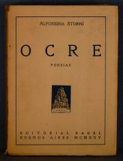 STORNI, Alfonsina: OCRE. 1925. 1 VOL.