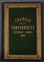 INCHAUSPE, Matilde: COLEGIO DE LA PROVIDENCIA. BUENOS AIRES 1889.