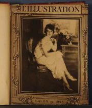 REVISTA. L'ILLUSTRATION. Paris 1925 - 1929. Volumen conteniendo 19 Numeros. Profu