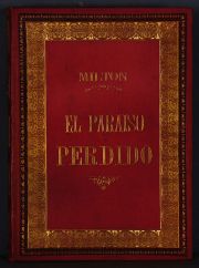 Milton, John 'PARAISO PERDIDO', Ej. 671 fdo por L. Lugones. Edic. Centurion. 1 Vol.