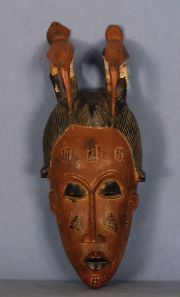Mascara africana 'Baul', costa Marfil