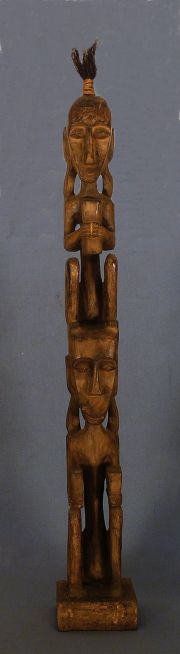 Altas tallas africanas, Personajes superpuestos con crines. (2)