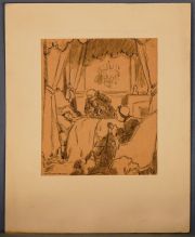 Laclos:Les Liaisons Dangereuses' , 2 vol encuad.+ 2 vol. rst. + 1 dibujo + 2 placas grabadas.