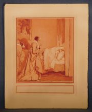 Laclos:Les Liaisons Dangereuses' , 2 vol encuad.+ 2 vol. rst. + 1 dibujo + 2 placas grabadas.