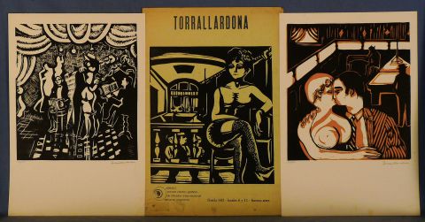 Torrallardona, Carpeta con 11 grabados