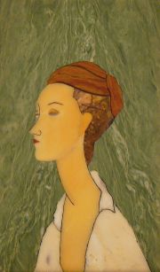 Mosaico figura femenina