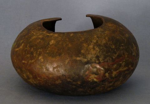 Collar de bronce africano.