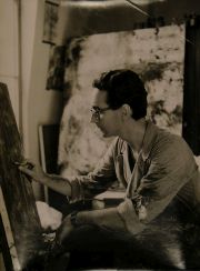 MAKARIUS 'JORGE DE LA VEGA', fotografa vintage sobre gelatina de plata. Sellada y firmada al dorso por el autor.
