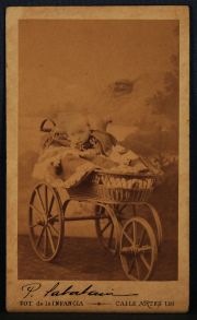 CHRISTIANO JUNIOR. Carte de Visite, circa 1870