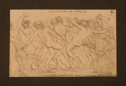 Album con poemas y dibujos, dedicado a Zulema Jofre.