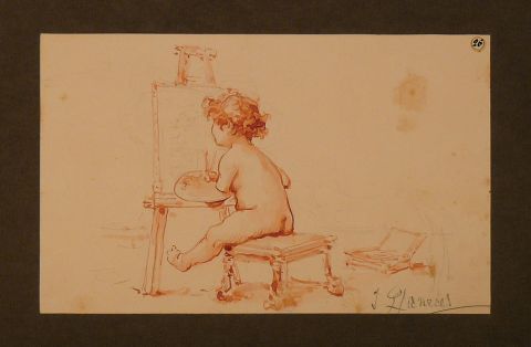 Album con poemas y dibujos, dedicado a Zulema Jofre.