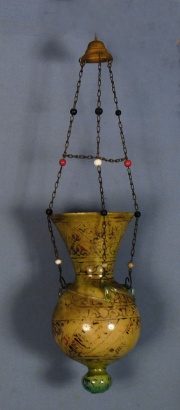 Lámpara votivas islámicas, siglo XIX. restauradas (2)