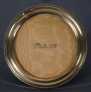 Peq. marco circular plata 925 -36