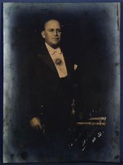 Fotografía original de Witcomb de Agustin P. Justo - Presidente de la Republica Argentina, con su firma Año 1936