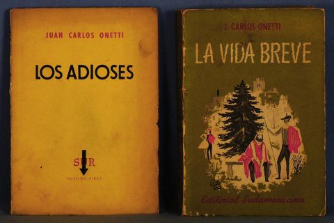 ONETTI, J. Carlos. La vida breve. Buenos Aires. Editorial Sudamericana. 1950. Primera edición. Encuadernación de edit